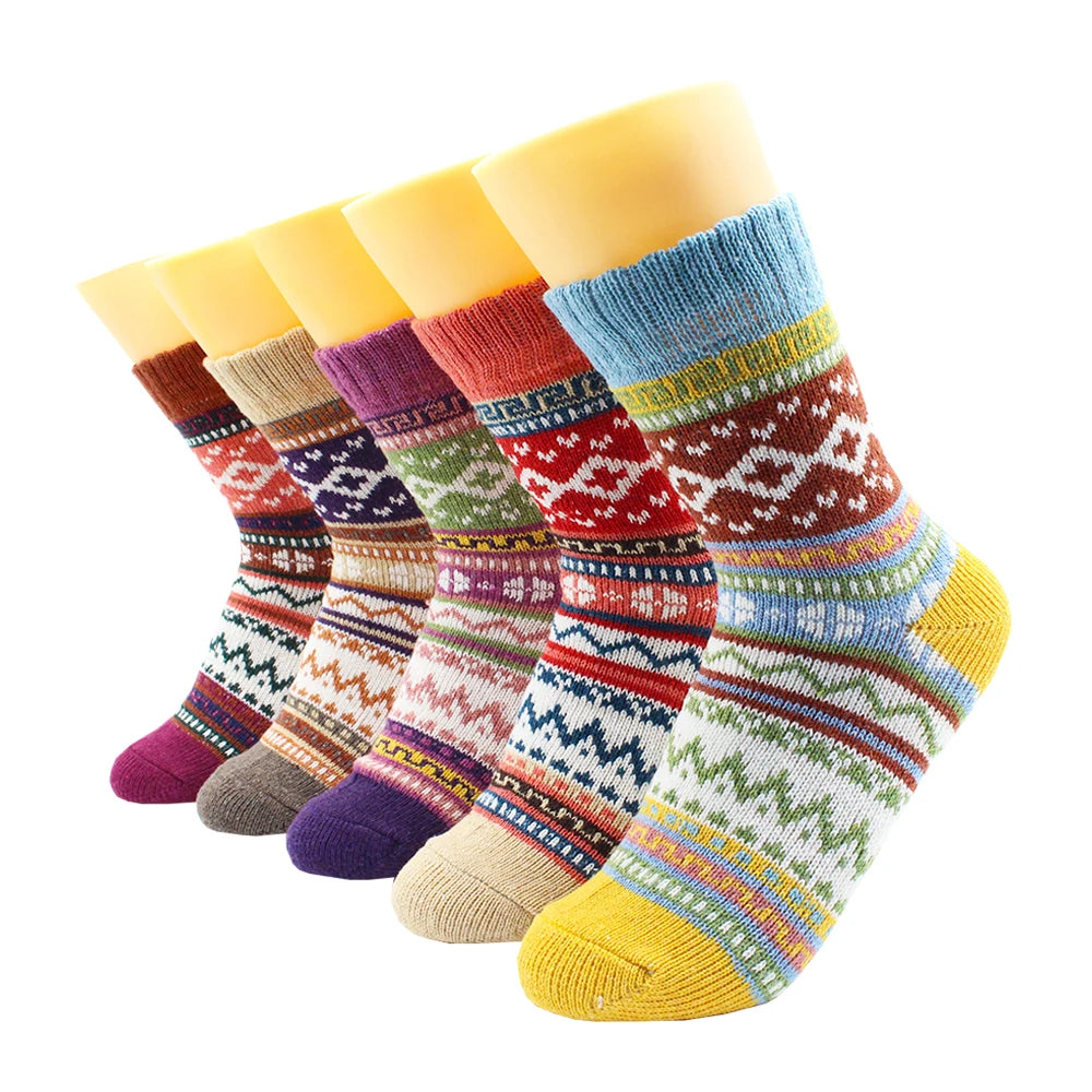 5 Pairs Nordic Socks