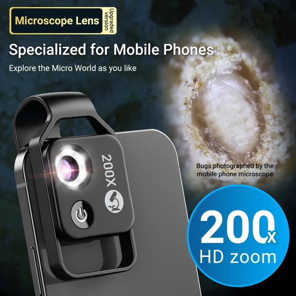 200X Pocket Microscope