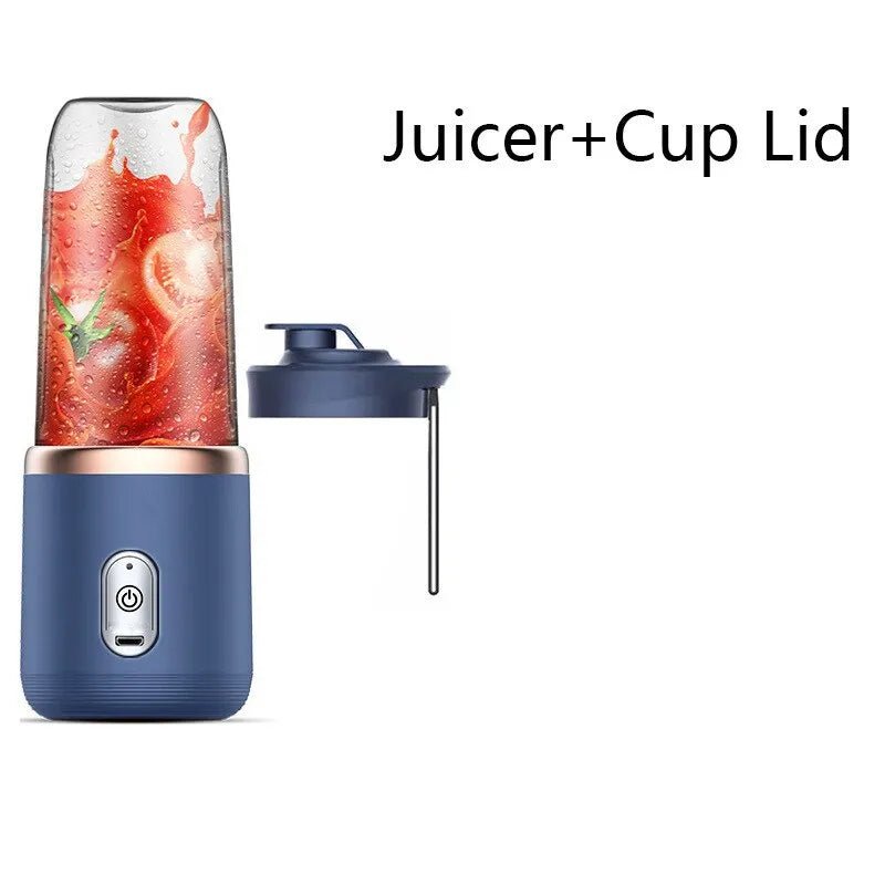 1pc Blue/Pink Portable Small Electric Juicer - Cheapstuff2.com