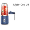 1pc Blue/Pink Portable Small Electric Juicer - Cheapstuff2.com
