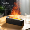 2023 Flame Aroma Diffuser Air Humidifier Ultrasonic Cool Mist Maker Fogger Led Essential Oil Diffuser 7-color Flame Humidifier - Cheapstuff2.com