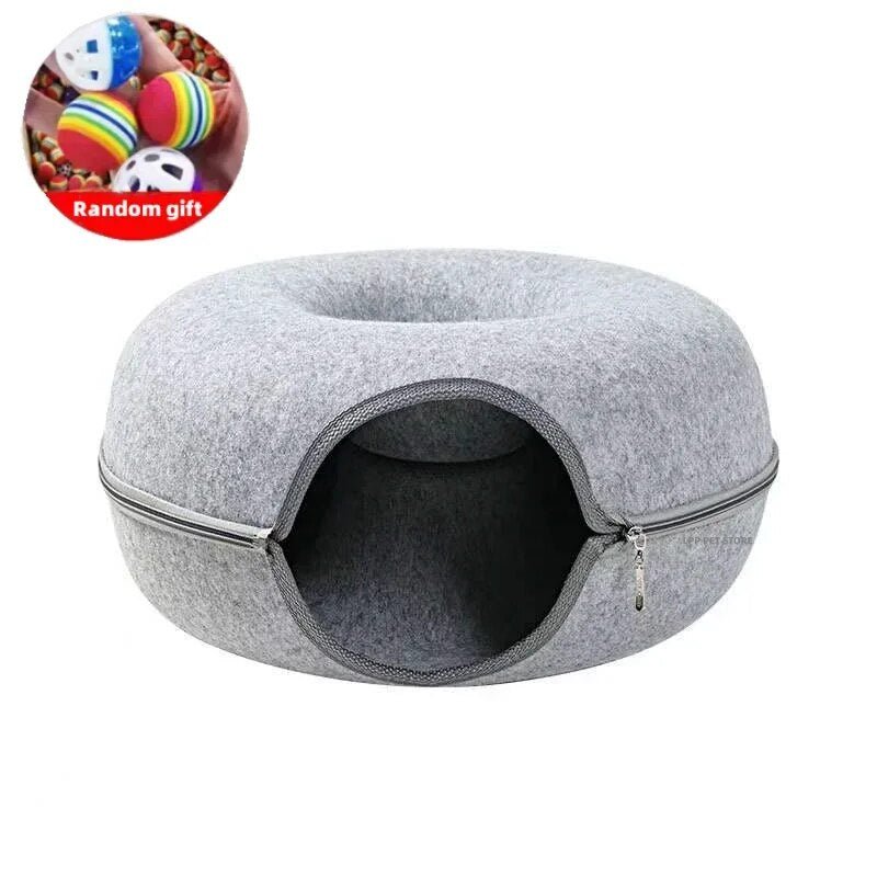 Donut Cat Bed - Cheapstuff2.com