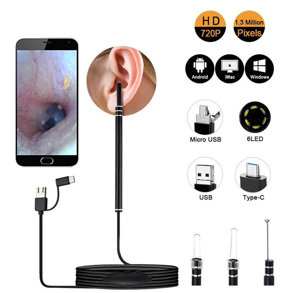 Ear Cleaning Endoscope Mini Camera Visual - Cheapstuff2.com