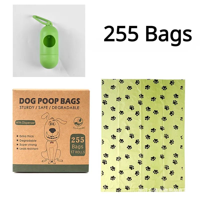 EPI Biodegradable Pet Garbage Bag Dog Poop Bags Dog Poop Bag Dispenser Dog Cleaning Supplies Dog Products for Dogs - Cheapstuff2.com