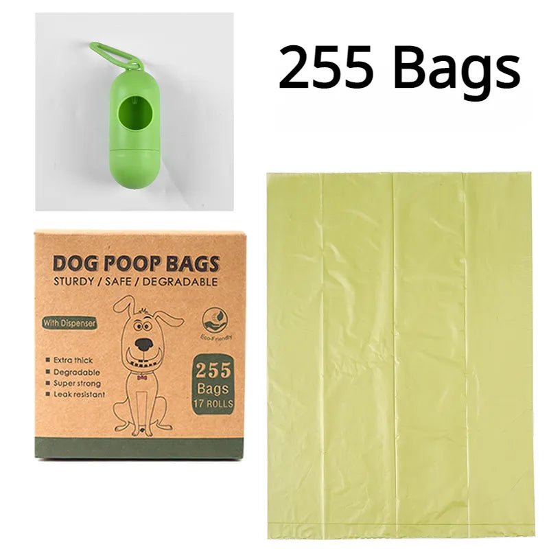 EPI Biodegradable Pet Garbage Bag Dog Poop Bags Dog Poop Bag Dispenser Dog Cleaning Supplies Dog Products for Dogs - Cheapstuff2.com