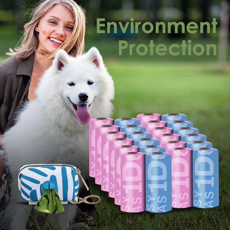 EPI Biodegradable Pet Garbage Bag Dog Poop Bags Dog Poop Bag Dispenser Dog Cleaning Supplies Dog Products for Dogs - Cheapstuff2.com