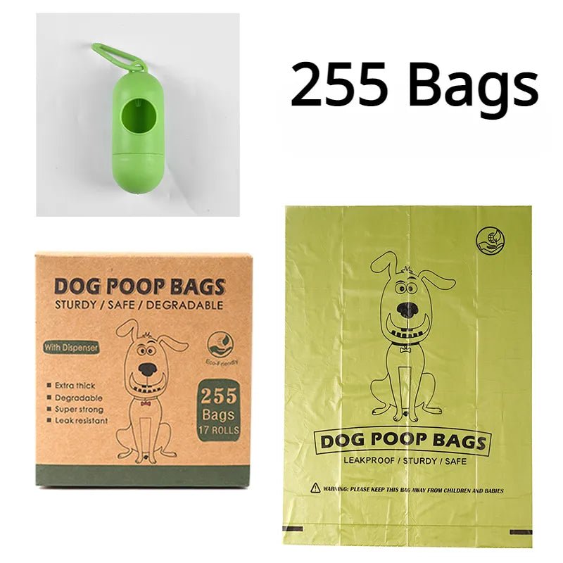 EPI Biodegradable Pet Garbage Bag Dog Poop Bags Dog Poop Bag Dispenser Dog Cleaning Supplies Dog Products for Dogs - Cheapstuff2.com