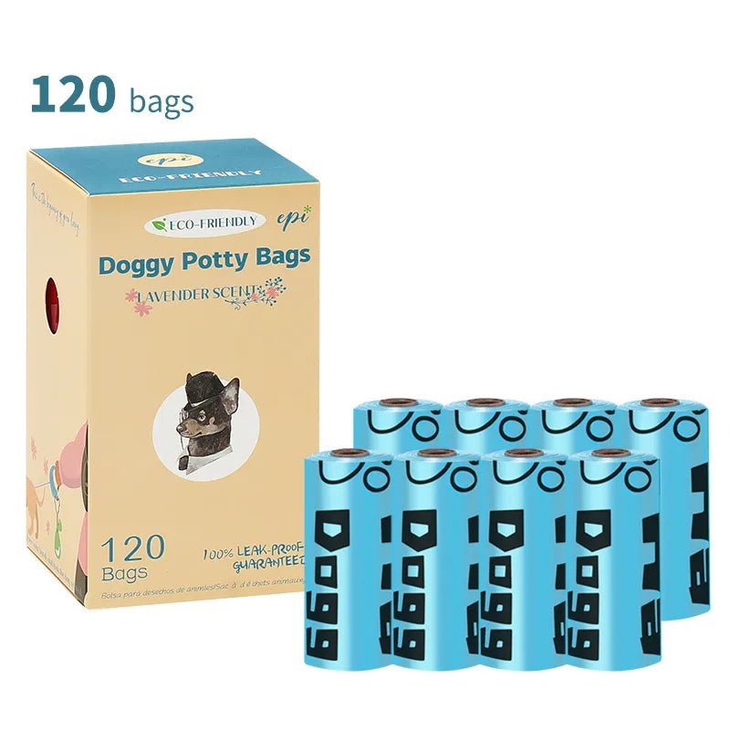 EPI Biodegradable Pet Garbage Bag Dog Poop Bags Dog Poop Bag Dispenser Dog Cleaning Supplies Dog Products for Dogs - Cheapstuff2.com