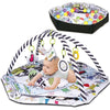 New Multifunctional Fitness Frame Round Play Crawling Mat 0-12 Months Baby Puzzle Game Blanket Fun Sounding Pendant Gift For Kid - Cheapstuff2.com