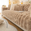 Rabbit Plush Sofa Cover Winter Thickening - Cheapstuff2.com