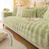 Rabbit Plush Sofa Cover Winter Thickening - Cheapstuff2.com