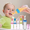 Squeezing Feeding Bottle Silicone Newborn Baby Training Rice Spoon Infant Cereal Food Supplement Feeder Safe Tableware Tools - Cheapstuff2.com